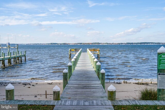 35206 Seagrass Plantation Ln, Dagsboro, DE 19939 - dock with a water view