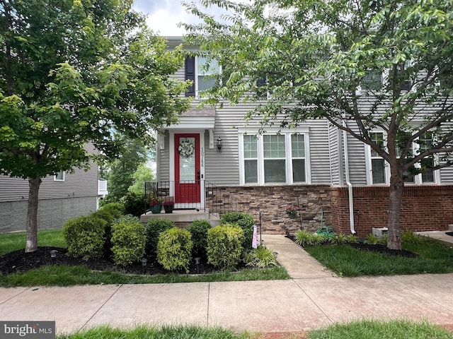 10744 Hinton Way, Manassas, VA 20112 - view of front of property with stone siding