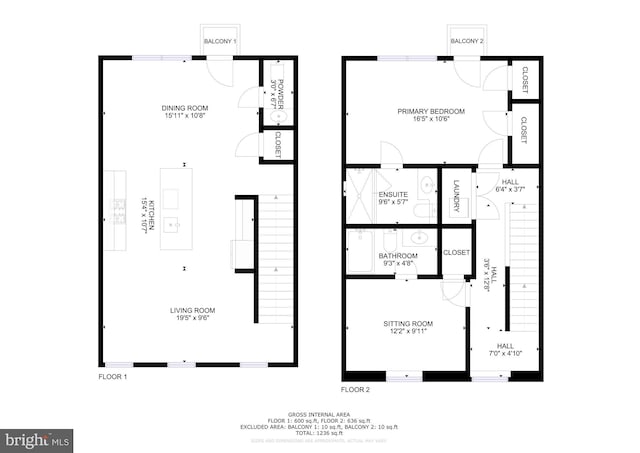158 Bryant St NW Unit 2, Washington, DC 20001 - home floor plan