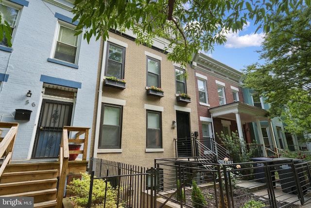 158 Bryant St NW Unit 2, Washington, DC 20001 - view of property featuring brick siding