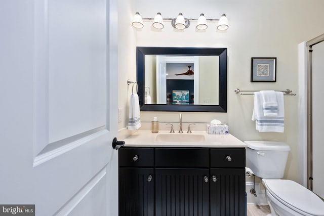 913A Caroline St, Fredericksburg, VA 22401 - bathroom with vanity and toilet