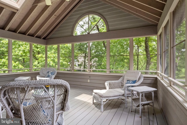 2 Turnberry Way, New Hope, PA 18938 - sunroom featuring vaulted ceiling