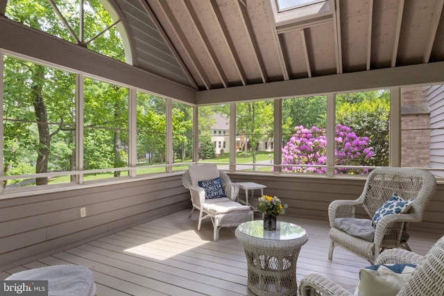 2 Turnberry Way, New Hope, PA 18938 - sunroom with vaulted ceiling and healthy amount of natural light