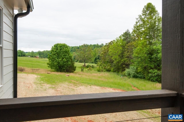 205 League Ln, Lovingston, VA 22949 - view of yard featuring a wooded view