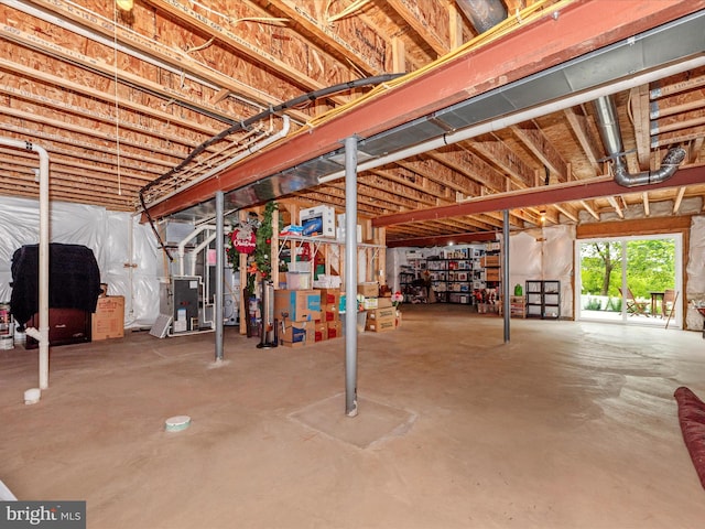 2619 Washington Way, Manchester, MD 21102 - below grade area with heating unit