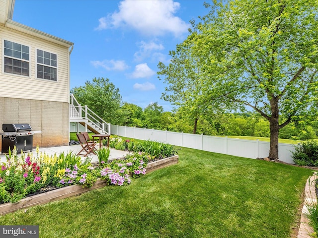2619 Washington Way, Manchester, MD 21102 - view of yard featuring a patio area and stairs