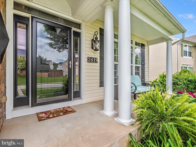 2619 Washington Way, Manchester, MD 21102 - view of exterior entry featuring a porch