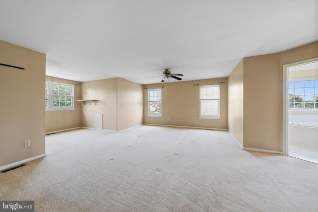 19 Pear Tree Pl, Sewell, NJ 08080 - carpeted empty room with a ceiling fan and baseboards