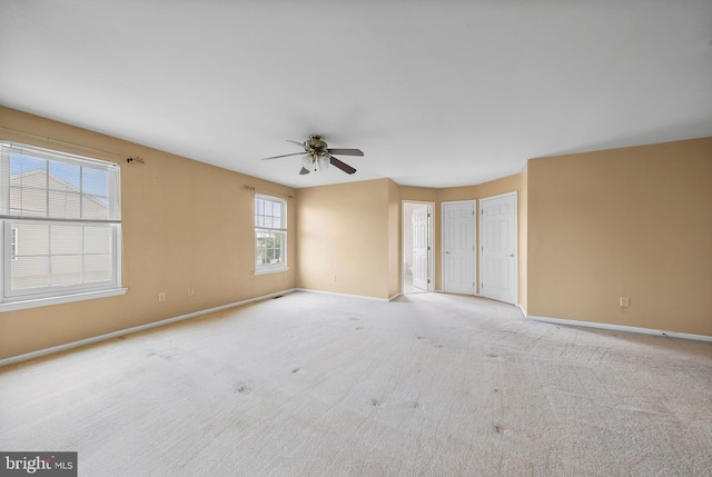 19 Pear Tree Pl, Sewell, NJ 08080 - unfurnished bedroom with baseboards, carpet flooring, and a ceiling fan