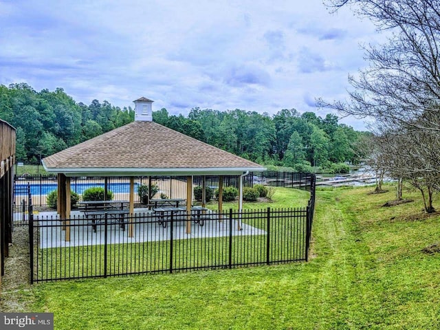 63 Lake Forest Dr, Mineral, VA 23117 - surrounding community with a gazebo