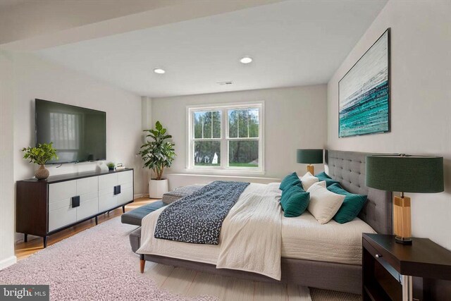 10 Howard Cir, Fredericksburg, VA 22405 - bedroom with wood finished floors and recessed lighting