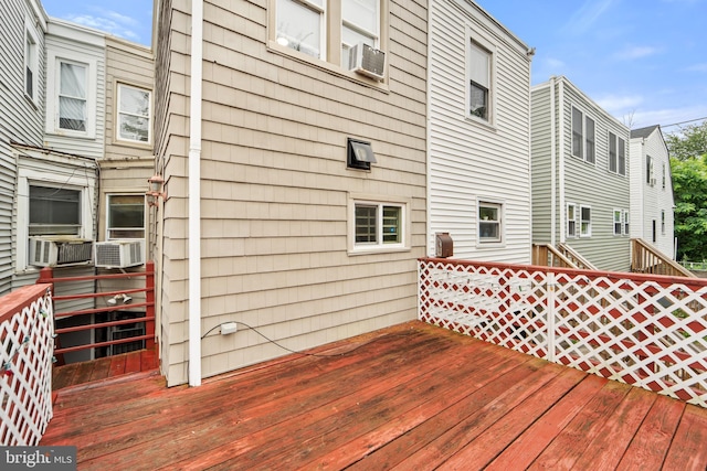 41 Bellevue Ter, Collingswood, NJ 08108 - wooden terrace featuring cooling unit