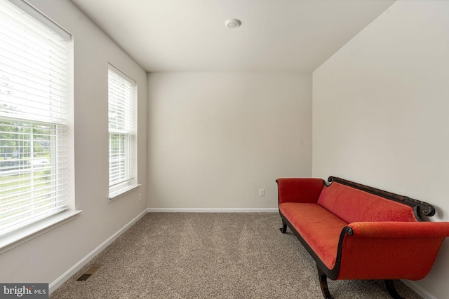 610 Long Meadow Dr, Fredericksburg, VA 22406 - living area featuring carpet flooring and baseboards
