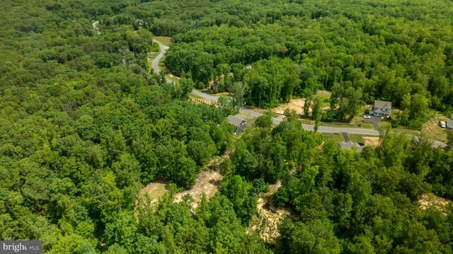 610 Long Meadow Dr, Fredericksburg, VA 22406 - aerial view of property and surrounding area with a forest