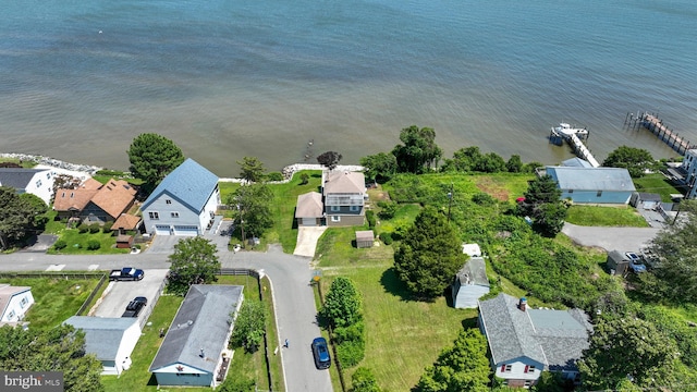 295 Chesapeake Ave, Prince Frederick, MD 20678 - view of property location featuring a large body of water and nearby suburban area