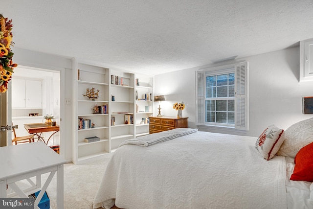 18919 Diary Rd, Montgomery Village, MD 20886 - carpeted bedroom with a textured ceiling