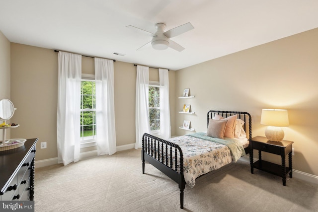 13016 Brookmead Dr, Manassas, VA 20112 - bedroom with light carpet and baseboards