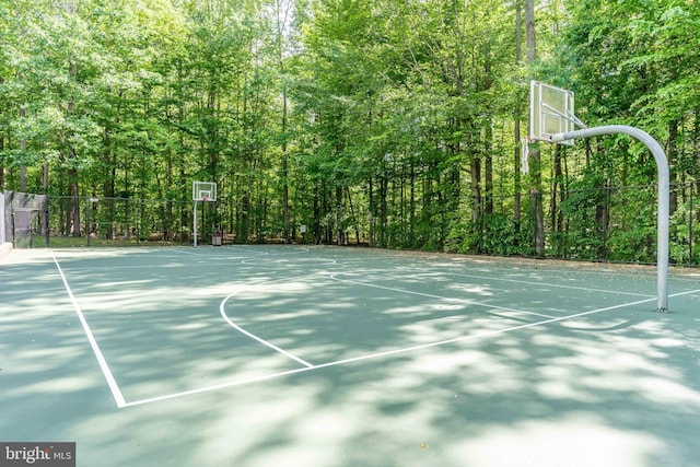 13016 Brookmead Dr, Manassas, VA 20112 - view of basketball court featuring community basketball court and a view of trees