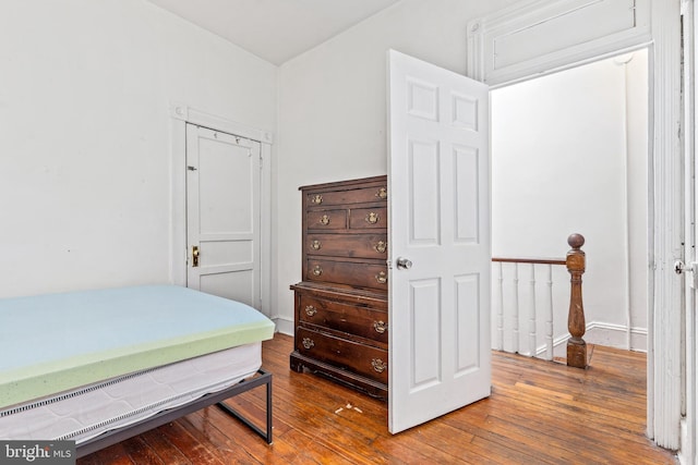 1328 35th St NW, Washington, DC 20007 - bedroom featuring hardwood / wood-style floors and baseboards