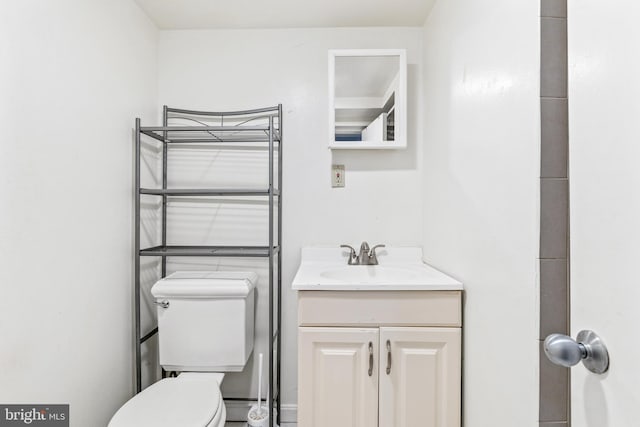 1328 35th St NW, Washington, DC 20007 - bathroom with toilet and vanity
