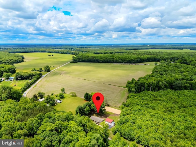 14298 S Union Church Rd, Ellendale, DE 19941 - aerial view of a heavily wooded area