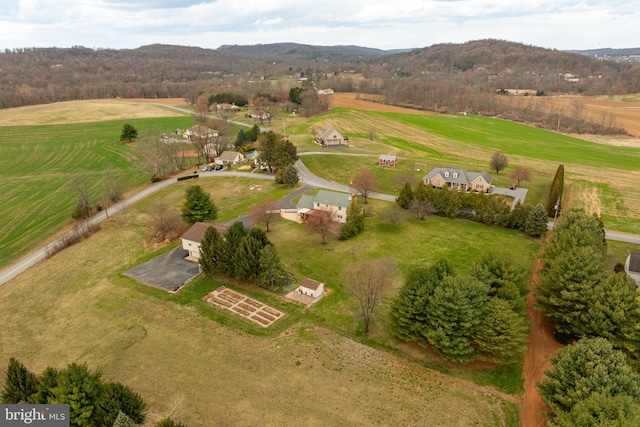 290 S Windy Mansion Rd, Denver, PA 17517 - aerial view of property and surrounding area featuring rural landscape and mountains