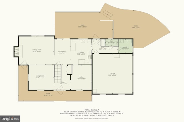 290 S Windy Mansion Rd, Denver, PA 17517 - floor plan / room layout