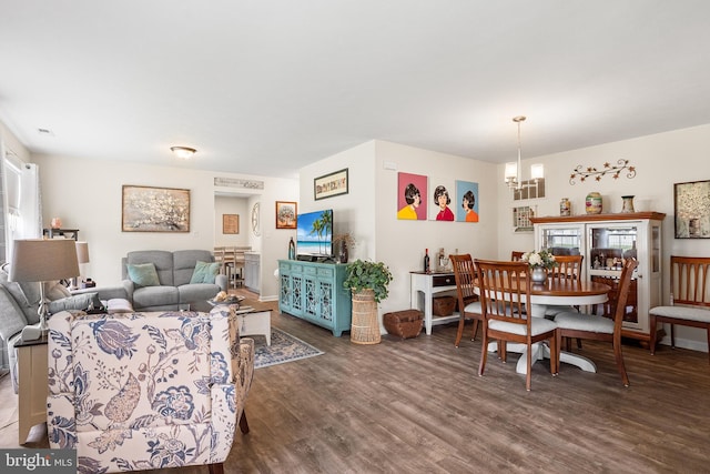 9 Peppergrass Dr N, Mount Laurel, NJ 08054 - living area with wood finished floors and a chandelier