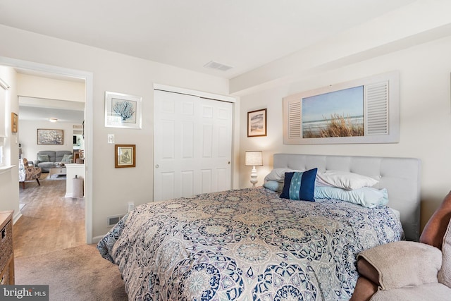 9 Peppergrass Dr N, Mount Laurel, NJ 08054 - bedroom with carpet floors and a closet