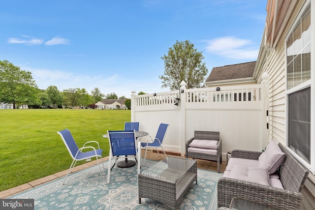 9 Peppergrass Dr N, Mount Laurel, NJ 08054 - view of patio / terrace with an outdoor living space