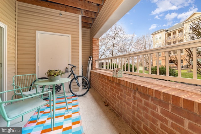 400 Symphony Cir Unit 149D, Cockeysville, MD 21030 - view of balcony