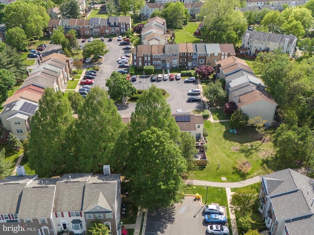 2524 Vineyard Ln, Crofton, MD 21114 - aerial view of property and surrounding area featuring nearby suburban area