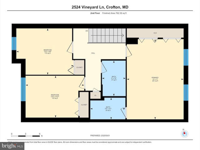2524 Vineyard Ln, Crofton, MD 21114 - property floor plan