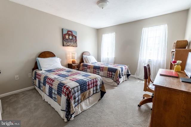 705 Hemlock Ct, Hanover, PA 17331 - bedroom featuring light colored carpet, baseboards, and an office area