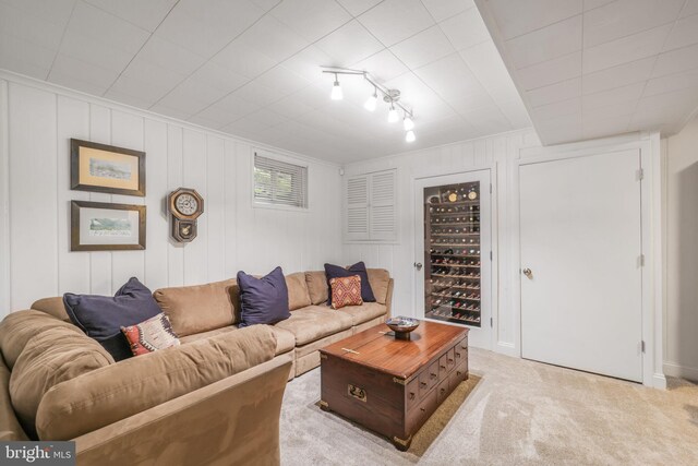 4831 Alton Pl NW, Washington, DC 20016 - living room featuring light colored carpet