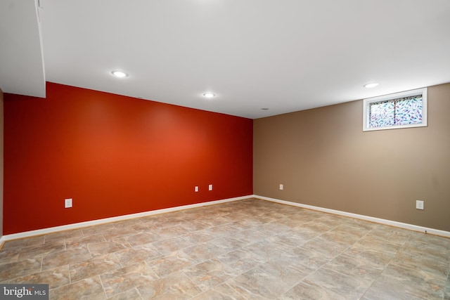 21381 Chickacoan Trail Dr, Broadlands, VA 20148 - unfurnished room featuring baseboards and recessed lighting