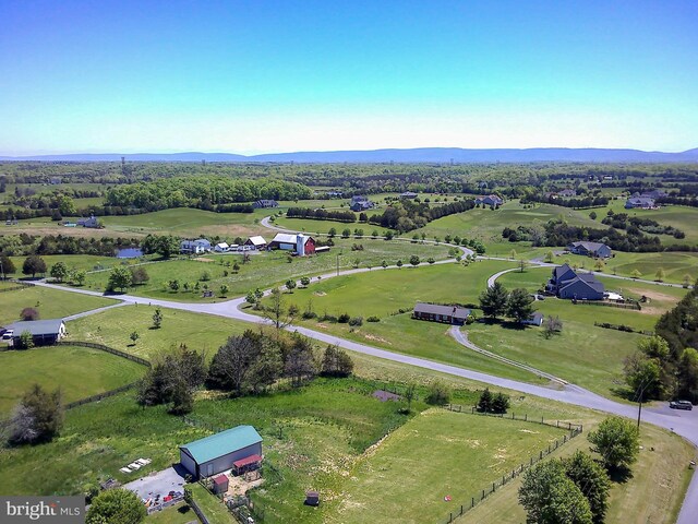 551 N Buckton Rd, Middletown, VA 22645 - aerial view of sparsely populated area featuring a pastoral area