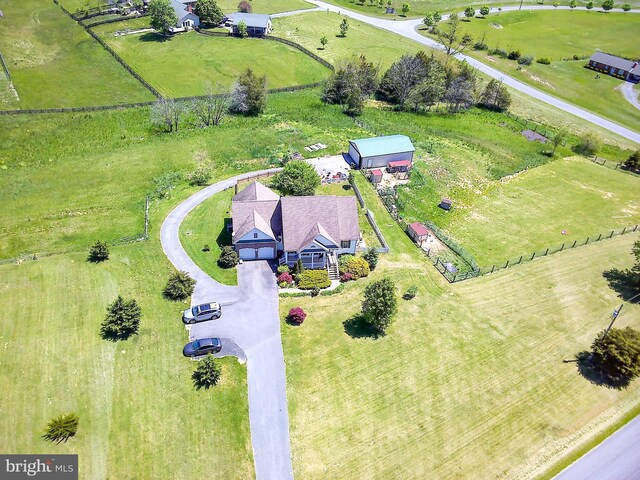 551 N Buckton Rd, Middletown, VA 22645 - aerial view of sparsely populated area