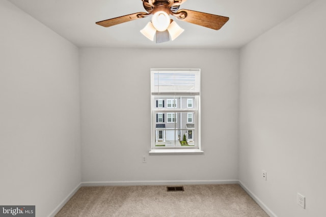 121 Stribling Way, Winchester, VA 22602 - spare room with carpet flooring, baseboards, and ceiling fan