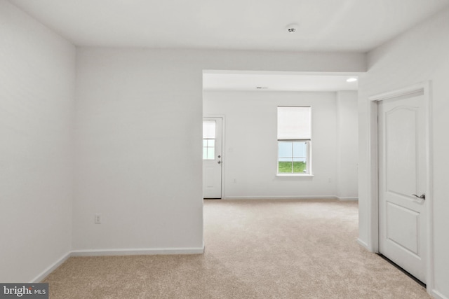 121 Stribling Way, Winchester, VA 22602 - unfurnished room featuring light carpet, baseboards, and a smoke detector
