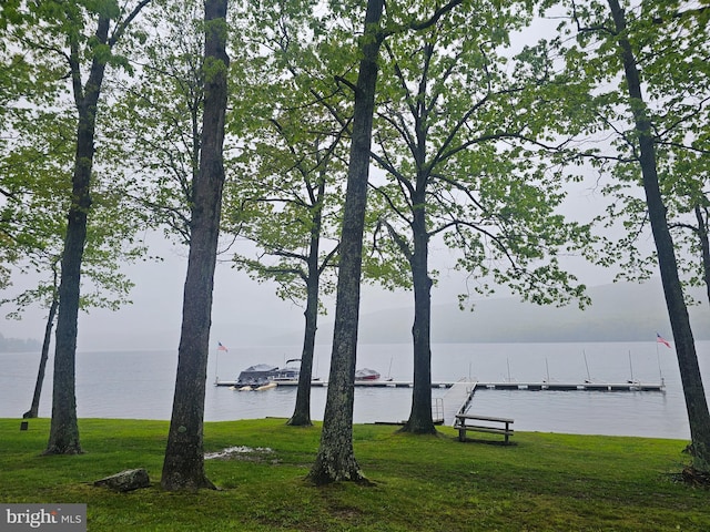 939 Glendale Rd Unit 13, Oakland, MD 21550 - water view featuring a dock