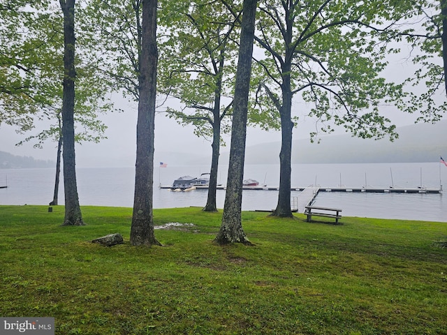939 Glendale Rd Unit 13, Oakland, MD 21550 - water view with a dock