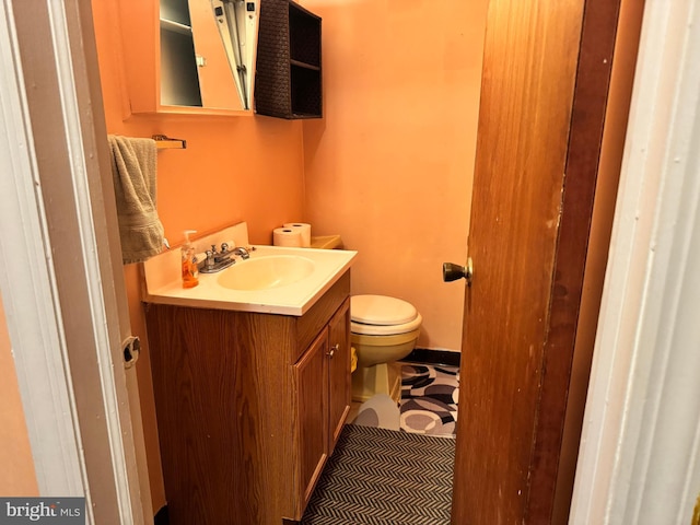 35 Farnsworth Ave, Maple Shade, NJ 08052 - half bath featuring vanity and toilet
