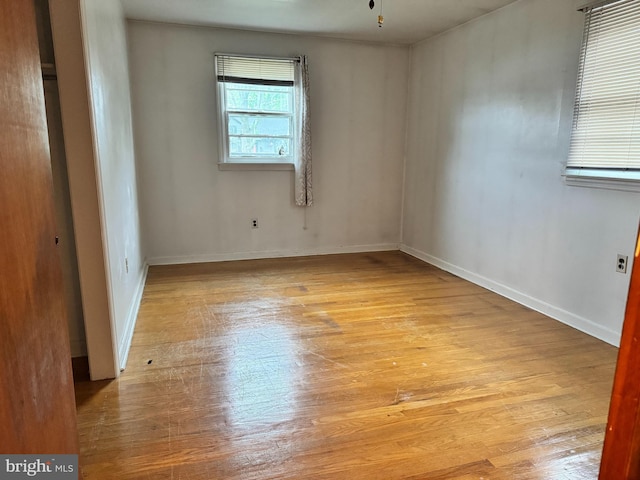 35 Farnsworth Ave, Maple Shade, NJ 08052 - spare room featuring light wood finished floors and baseboards