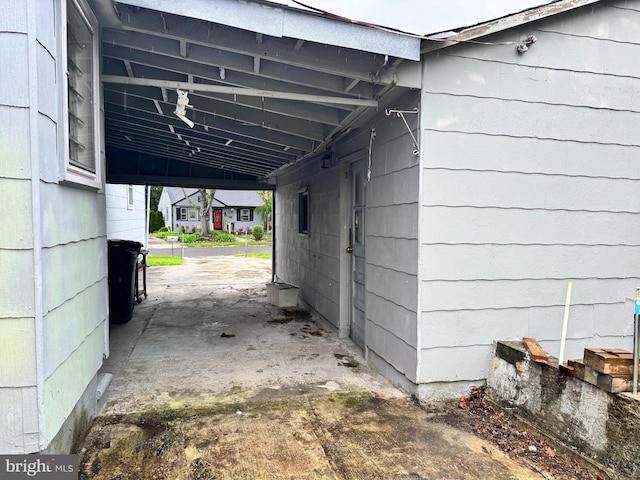 35 Farnsworth Ave, Maple Shade, NJ 08052 - view of side of home with an attached carport