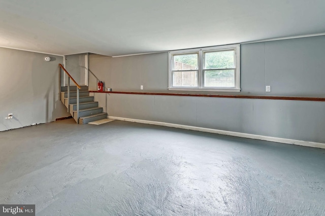 3176 S Hance Bridge Rd, Vineland, NJ 08361 - basement featuring stairway