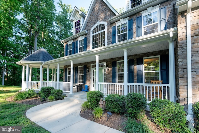 3565 Sauvignon Ln, Chesapeake Beach, MD 20732 - view of front of house with covered porch