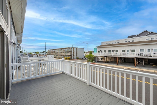 3 129th St Unit 7, Ocean City, MD 21842 - view of wooden deck