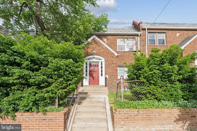 4825 3rd St NW, Washington, DC 20011 - view of front of home with brick siding