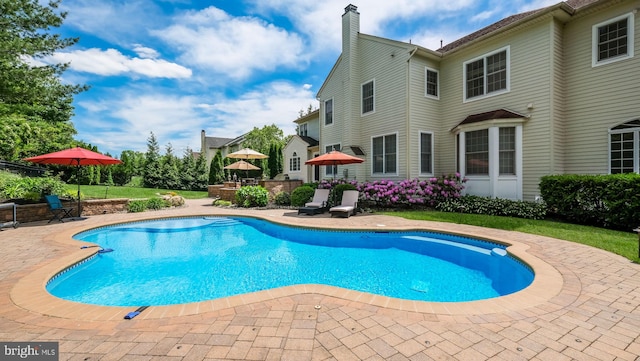 2799 Manion Way, Doylestown, PA 18902 - swimming pool featuring a patio area